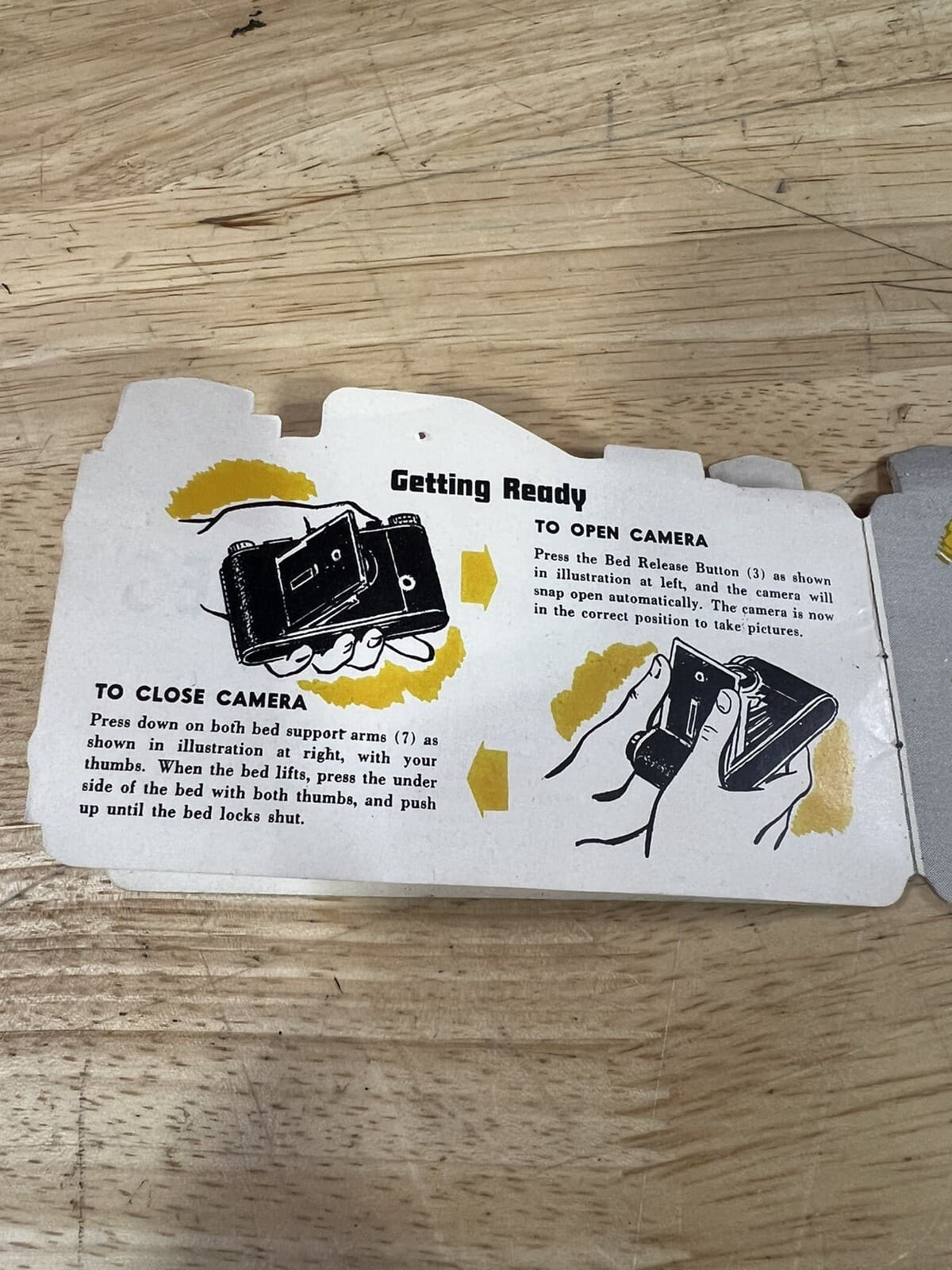 Vintage Foldex-20 Die-cut Manual Booklet 5