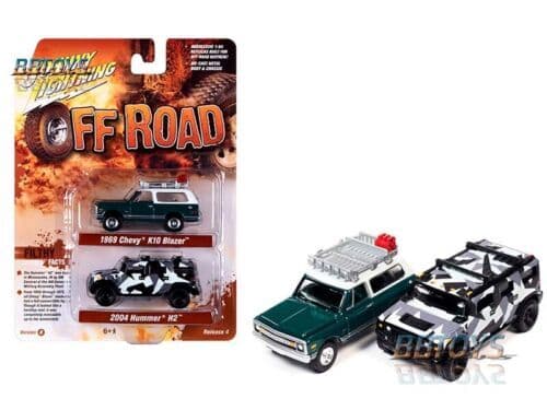 1969 Chevy Blazer K10 & 2004 Hummer H2 Off Road Version B JLSP220B