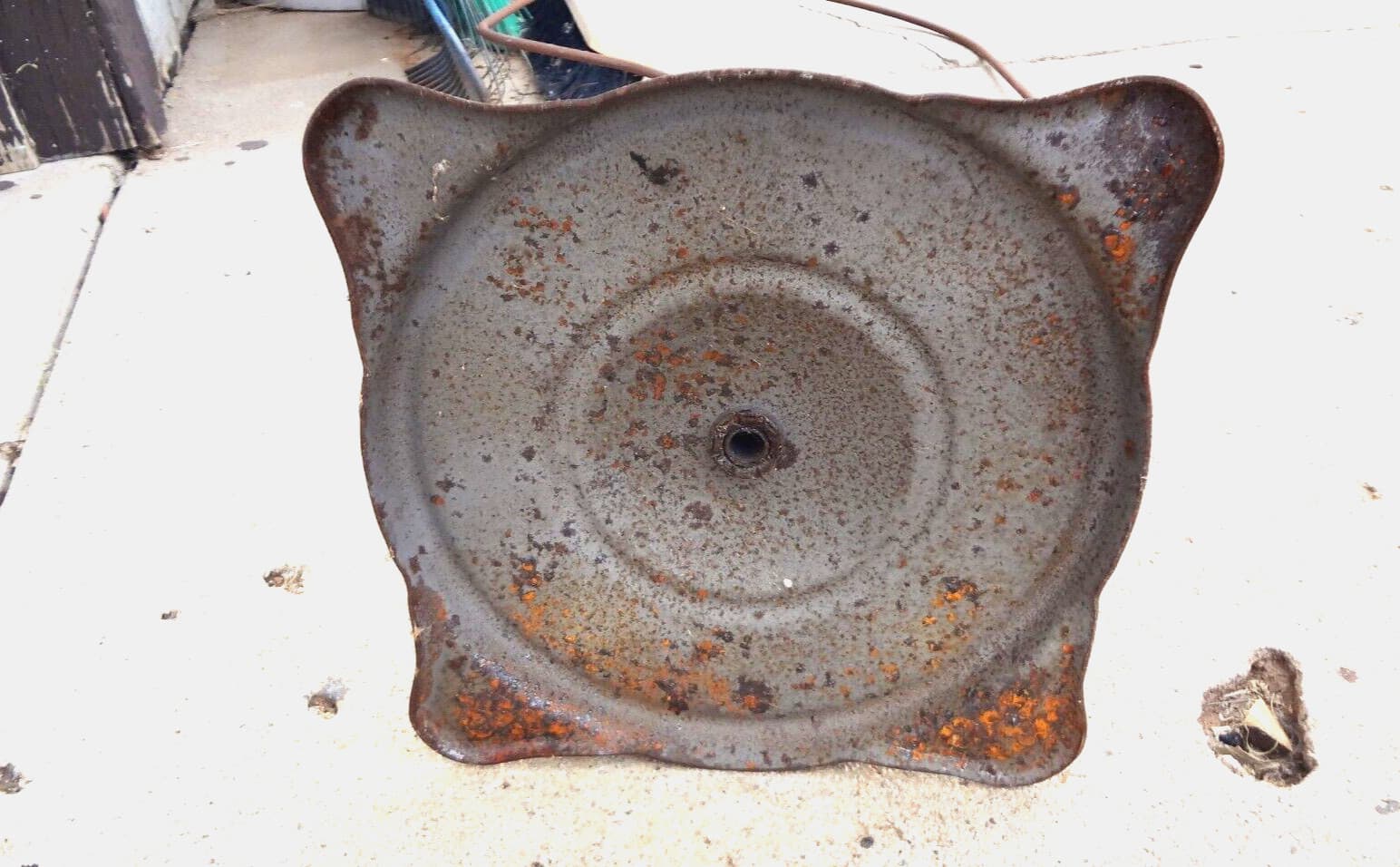 Vintage Antique Bird Cage Stand. Table Top / Short Stand 4