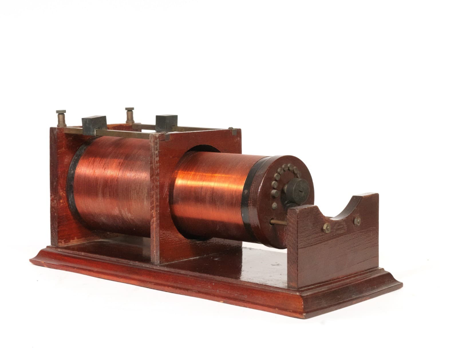 1914 Chambers Open Frame, Double-Slide Loose Coupler Radio Tuner * Philadelphia