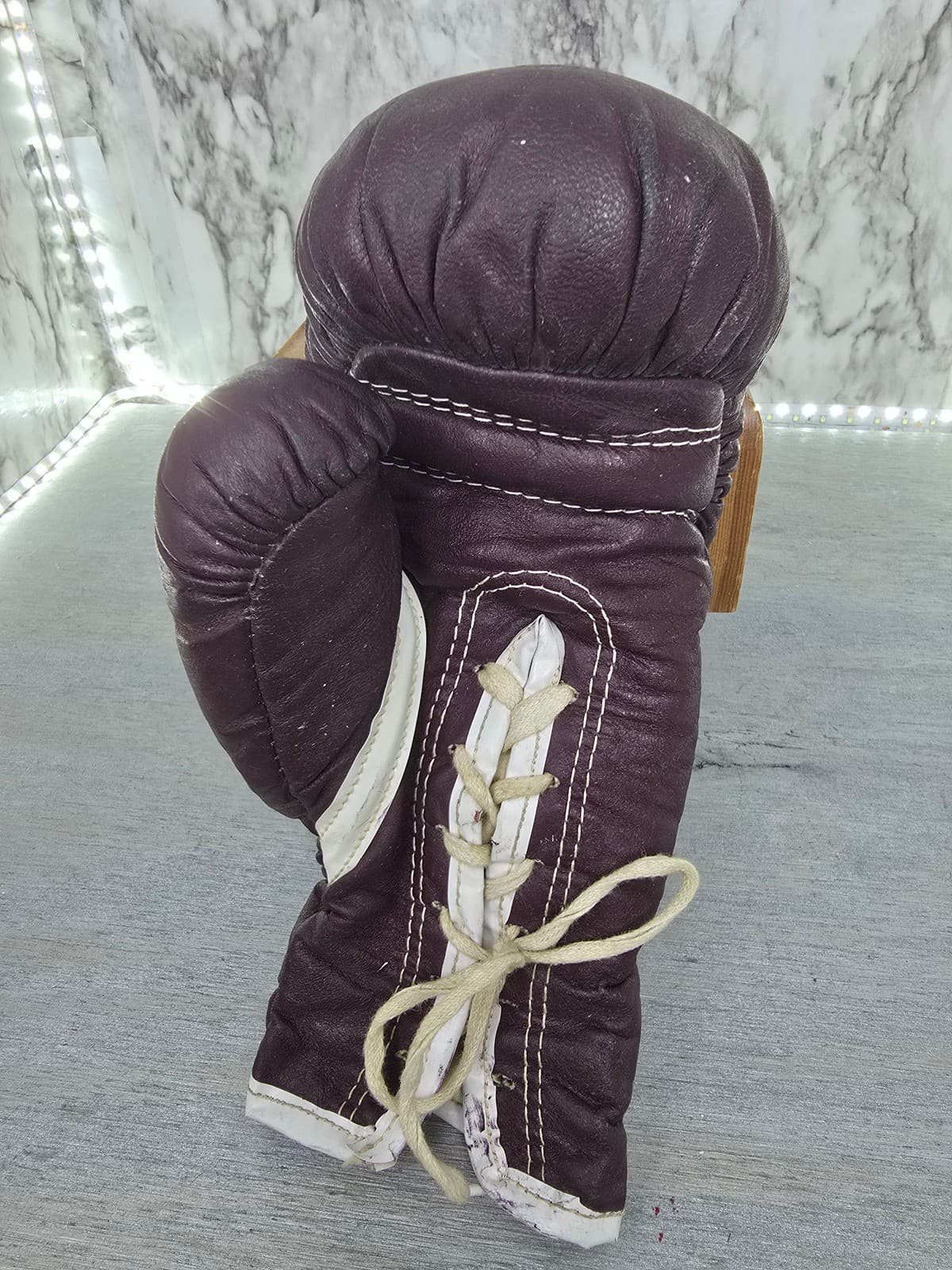 1950's Everlast Childrens Jack Dempsey Leather boxing gloves 6
