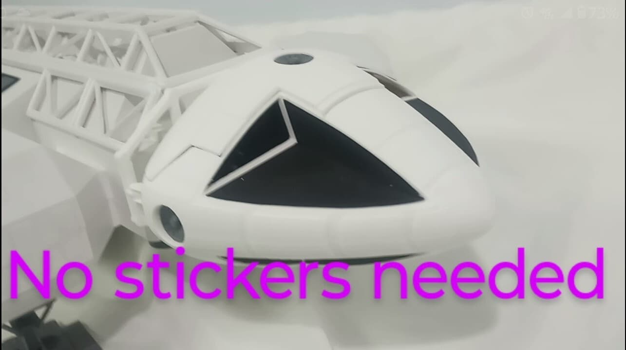 Command Module Reproduction For Mattel Space 1999 Eagle figure playset diorama  4