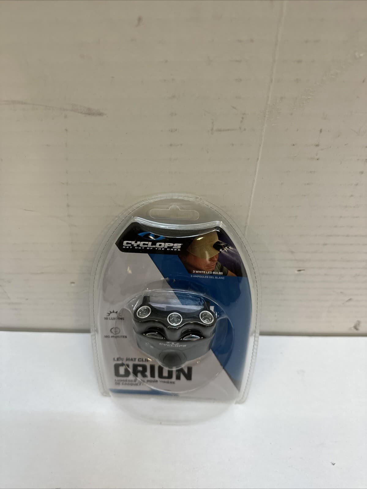 Cyclops Orion Clear LED Hat Clip Light White 17.5 Lumens CYC-HCI-W 2