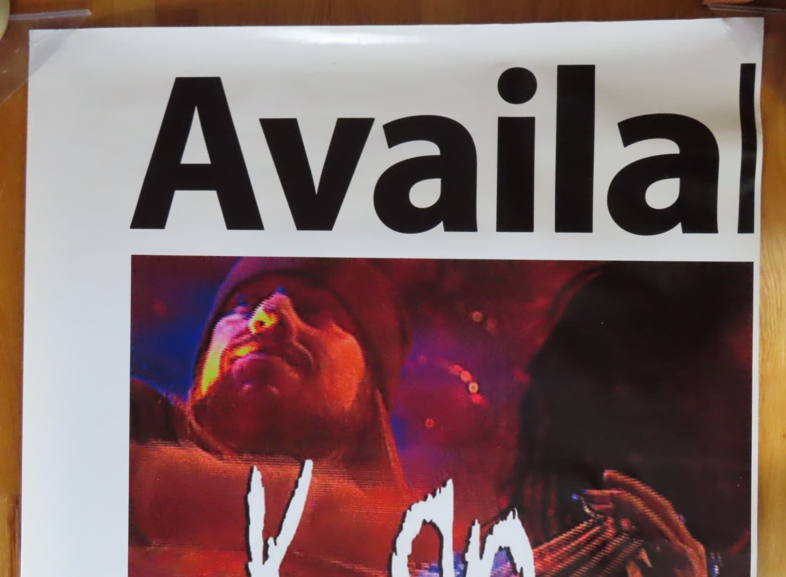 2007 KORN MTV Unplugged Available 3/6 Promo Poster JONATHAN DAVIS Munky FIELDY 3