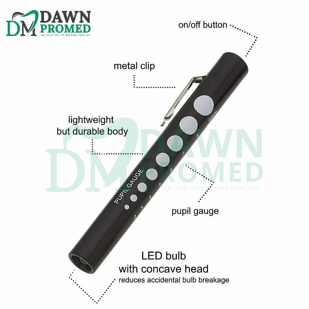 7 Pcs Tactical Diagnostic ENT kit Tuning Forks Hammer Scissor FREE Penlight Germ 5