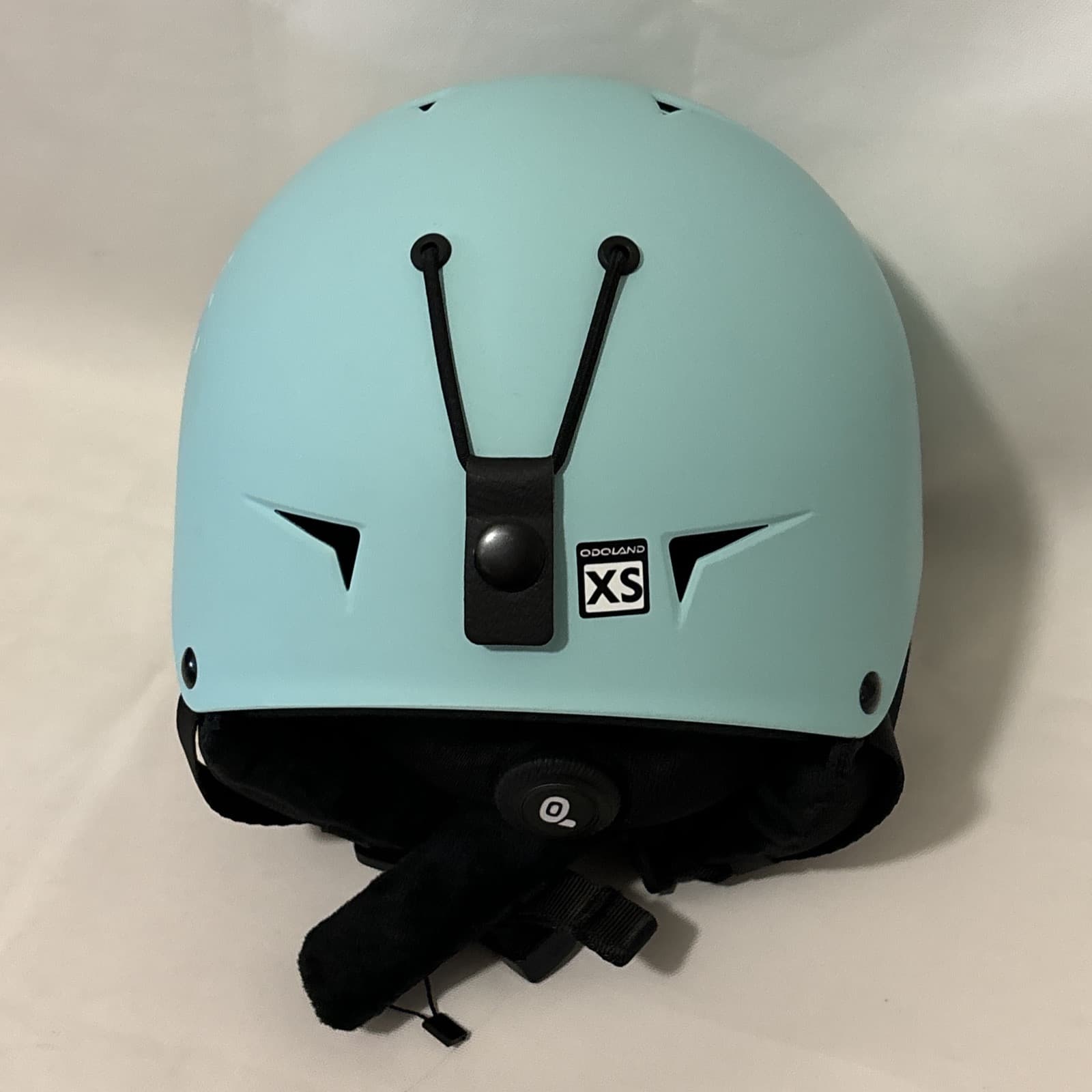 Odoland Ski Helmet and Goggles Set, Snowboard Helmet & Glasses Cyan for Kids 3