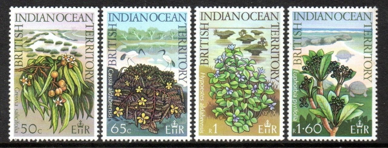 B.I.O.T. MNH 1975 SG77-60 Wildlife