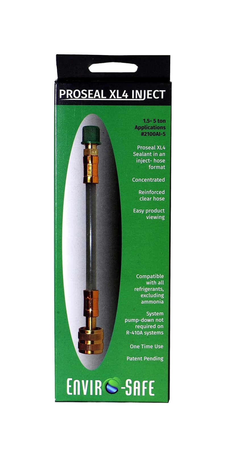 ENVIRO-SAFE Direct Inject ProSeal XL4 1.5-5 ton Inject Stop Leak R-22 Home Co... 6