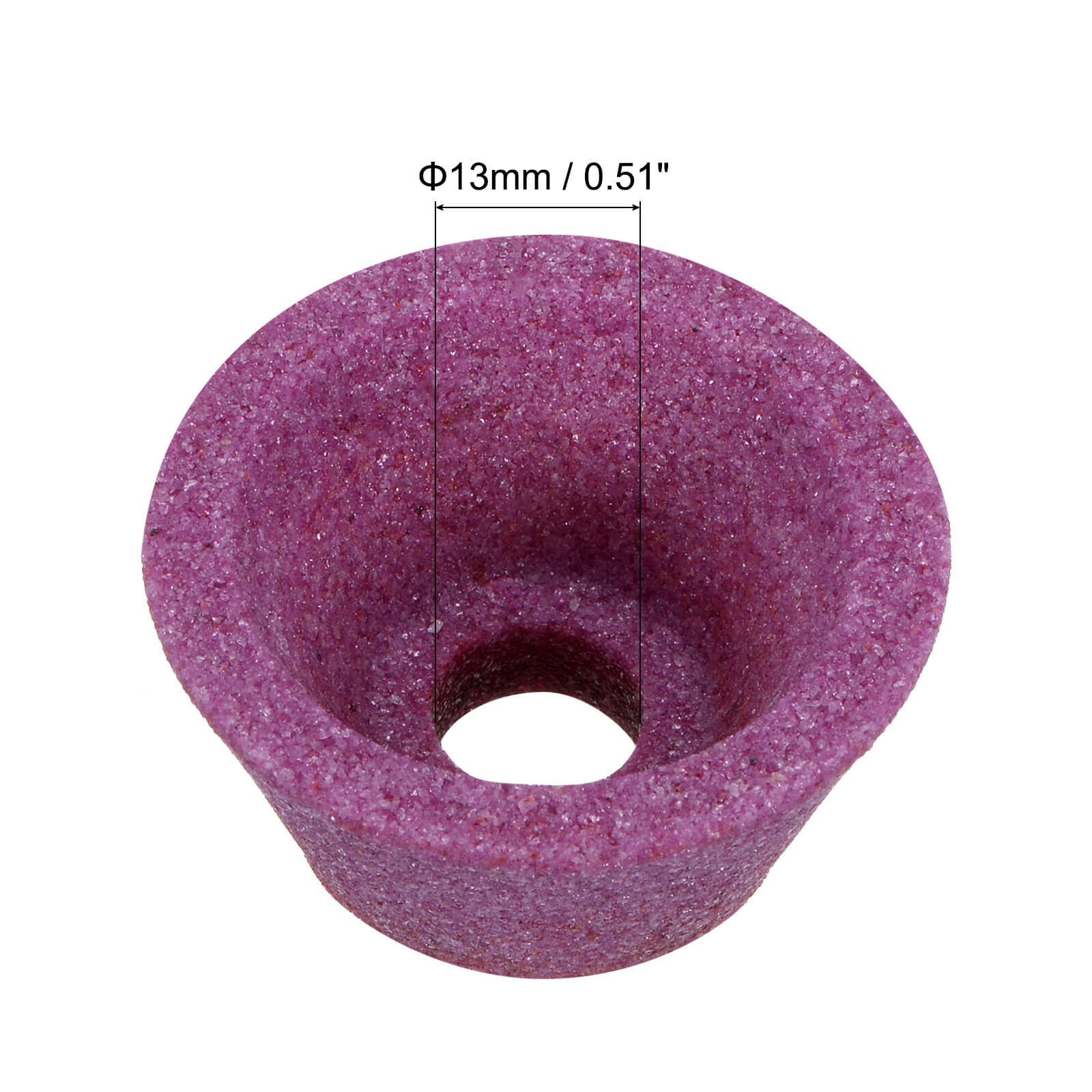 2pcs 2-Inch Flaring Cup Grinding Wheel 80 Grits Aluminum Oxide Grinding Tools 2