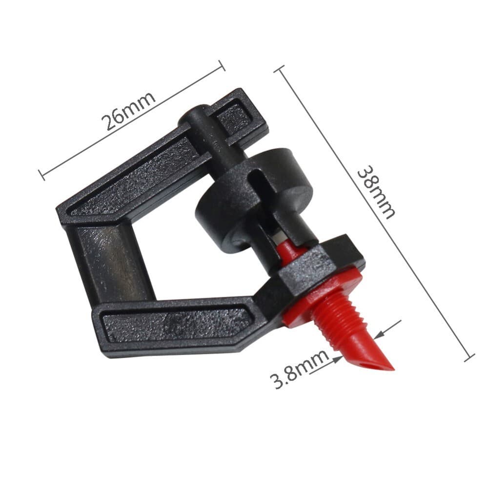 25x Rotor Spray Sprinkler, Micro Garden Irrigation/Watering 360-Deg Drip System 4