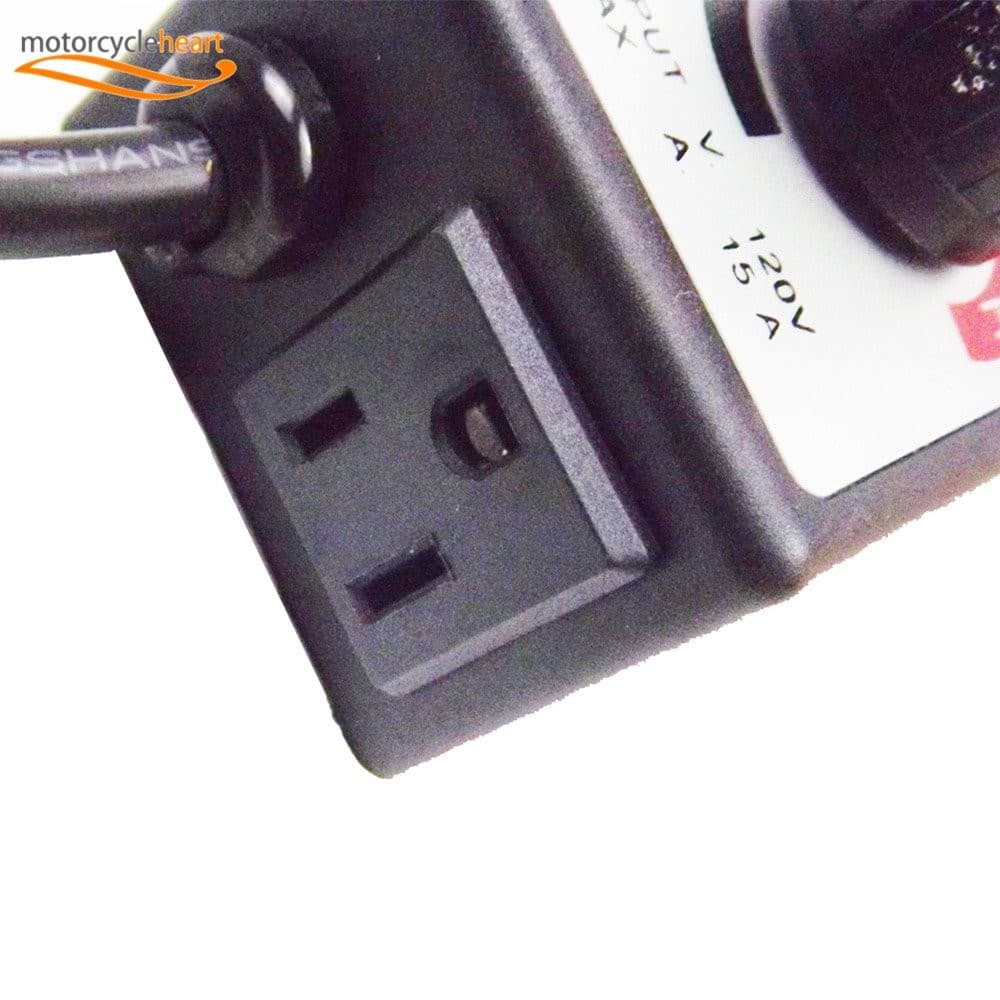New For Router Fan Variable Speed Controller Electric Motor Rheostat AC 120V 6