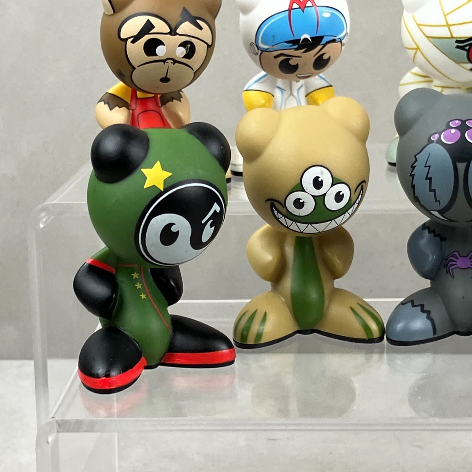 Mattel UB Funkeys 10pc Figure Lot - Speed Racer Webley Yang Boggle RAJ etc. 6