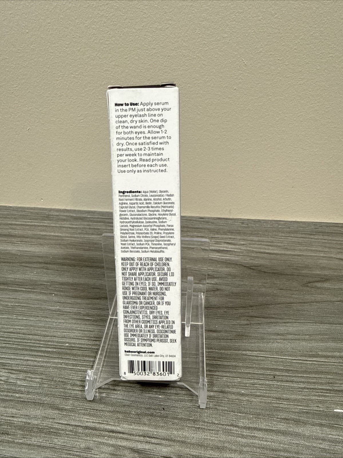 Babe Lash Essential Longer Bolder Lashes 6 Week Supply- 1ml/0.03 Oz Sealed 3