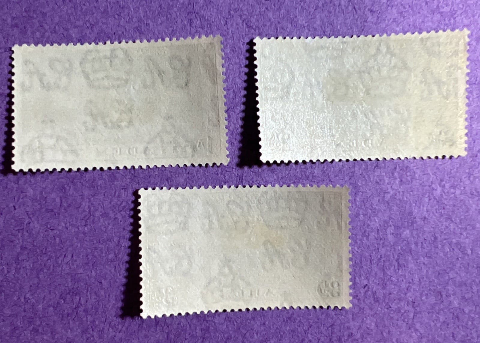 Aden 1937 - MH Scott 13-15. Coronation Issue. 2