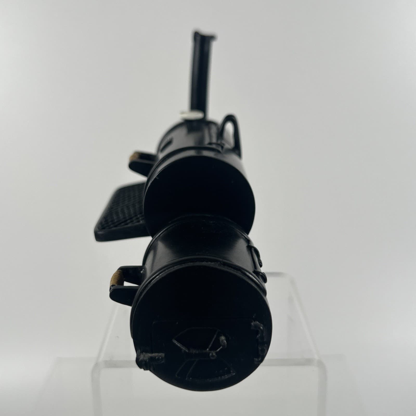 BBQ offset smoker pit, Grill screw on Trophy Topper black 5.75" 3