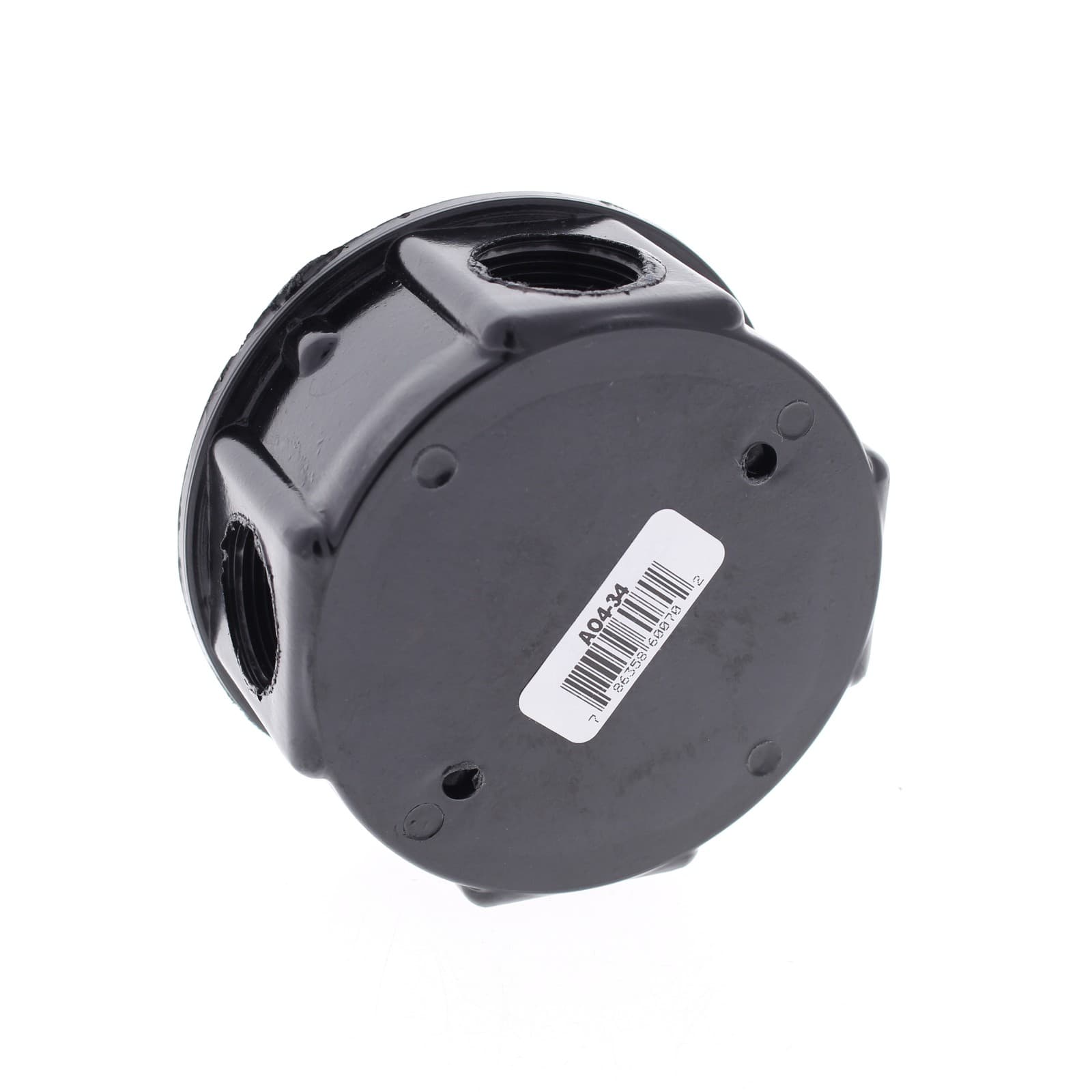 10 Hubbell Marine 4" Round Black Non-metallic Dockside Junction Boxes HBL6081 3