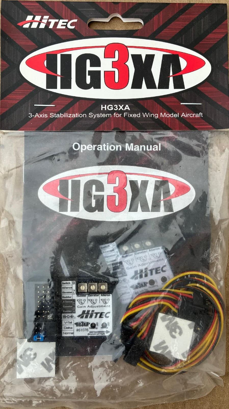 Hitec HG3X THREE AXIS STABILIZER