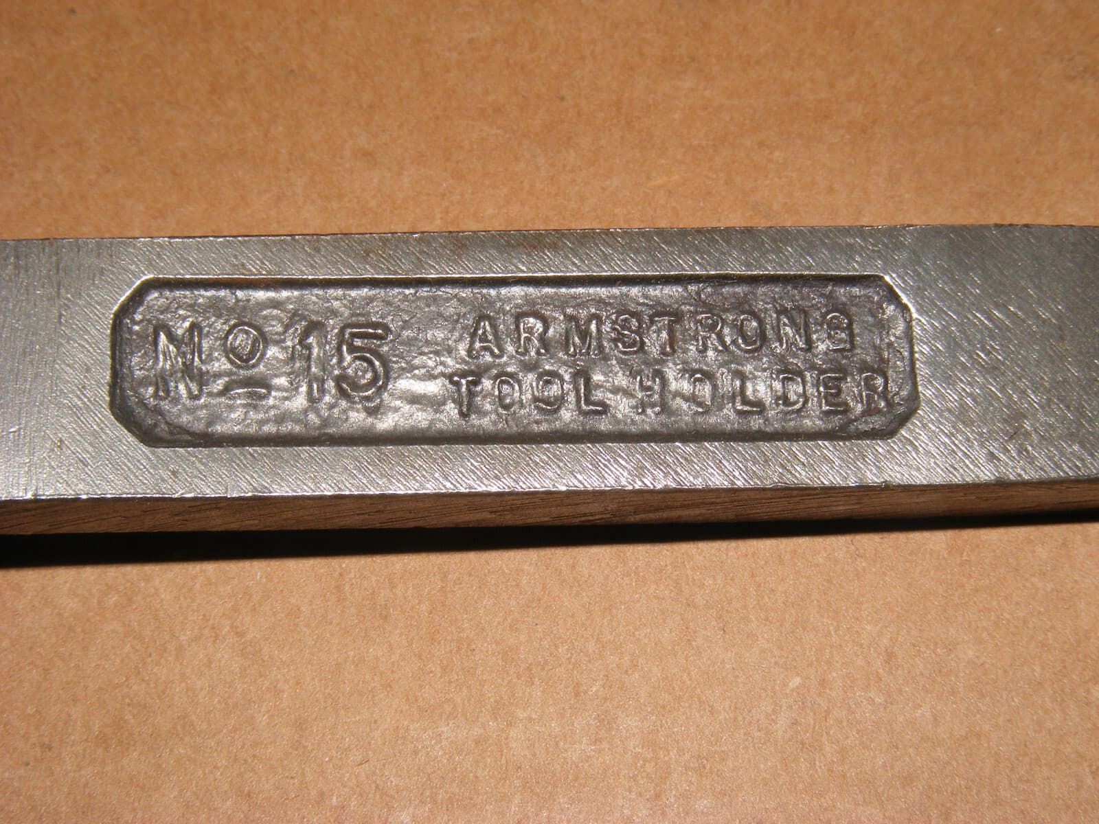 Armstrong No. 15 Boring Bar Tool Holder w/ Wrench 2