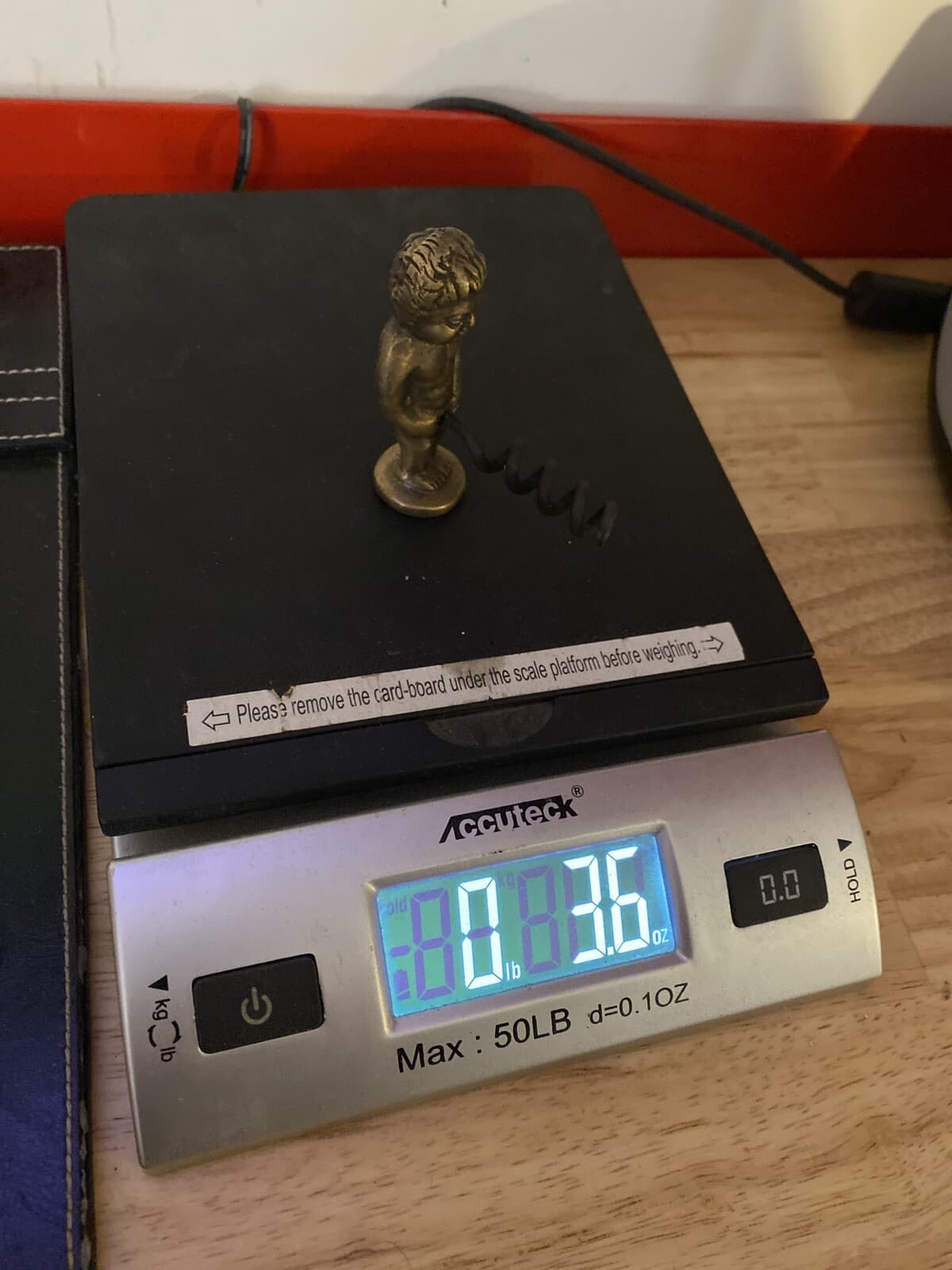 White Elephant Corkscrew Wine Bottle Opener Patina BRASS Holiday Funny Gag Gift 6