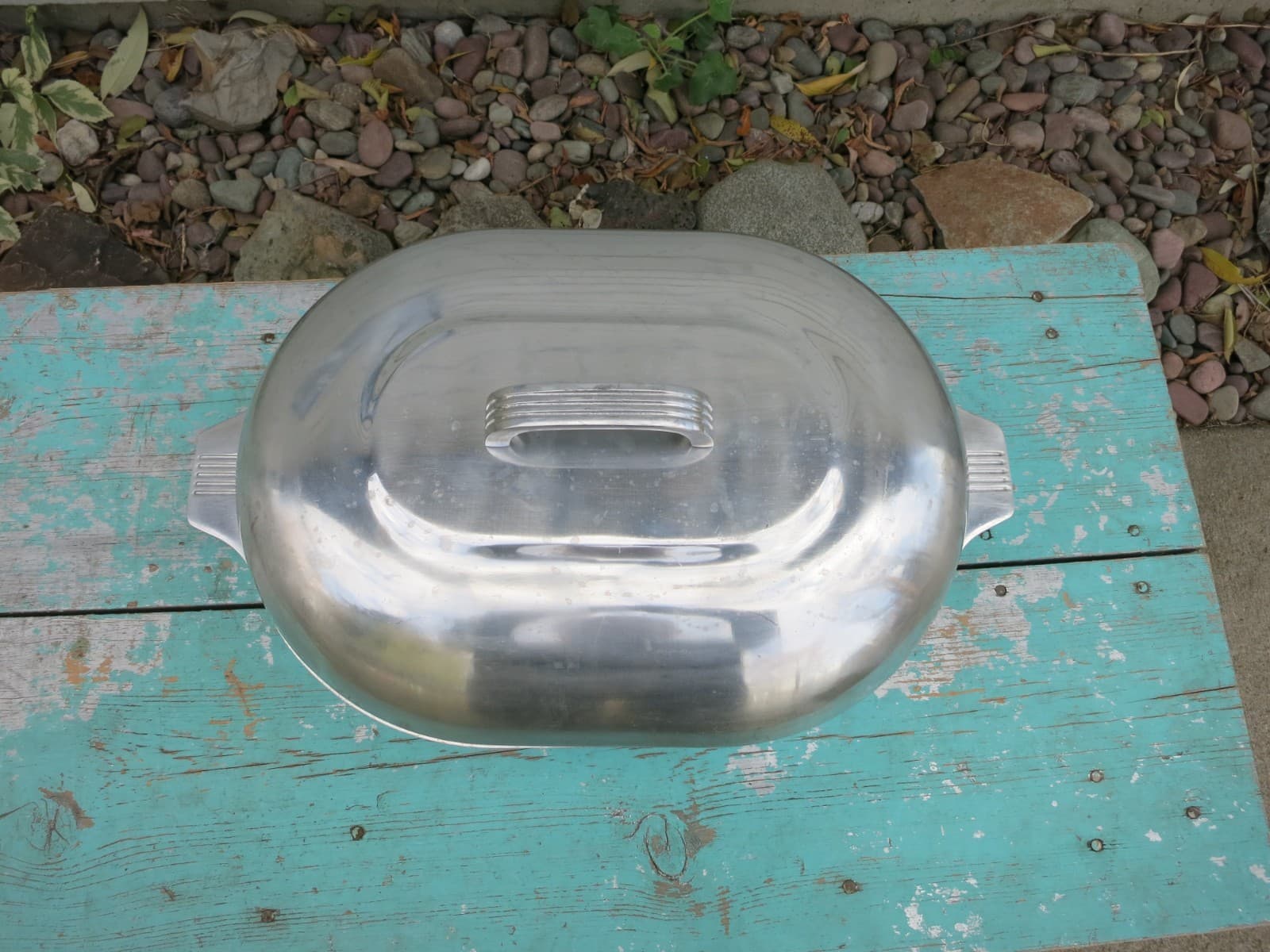 MAGNALITE CLASSIC 15" TURKEY ROASTER CHICKEN THANKSGIVING WITH TRIVET STEW SOUP 3