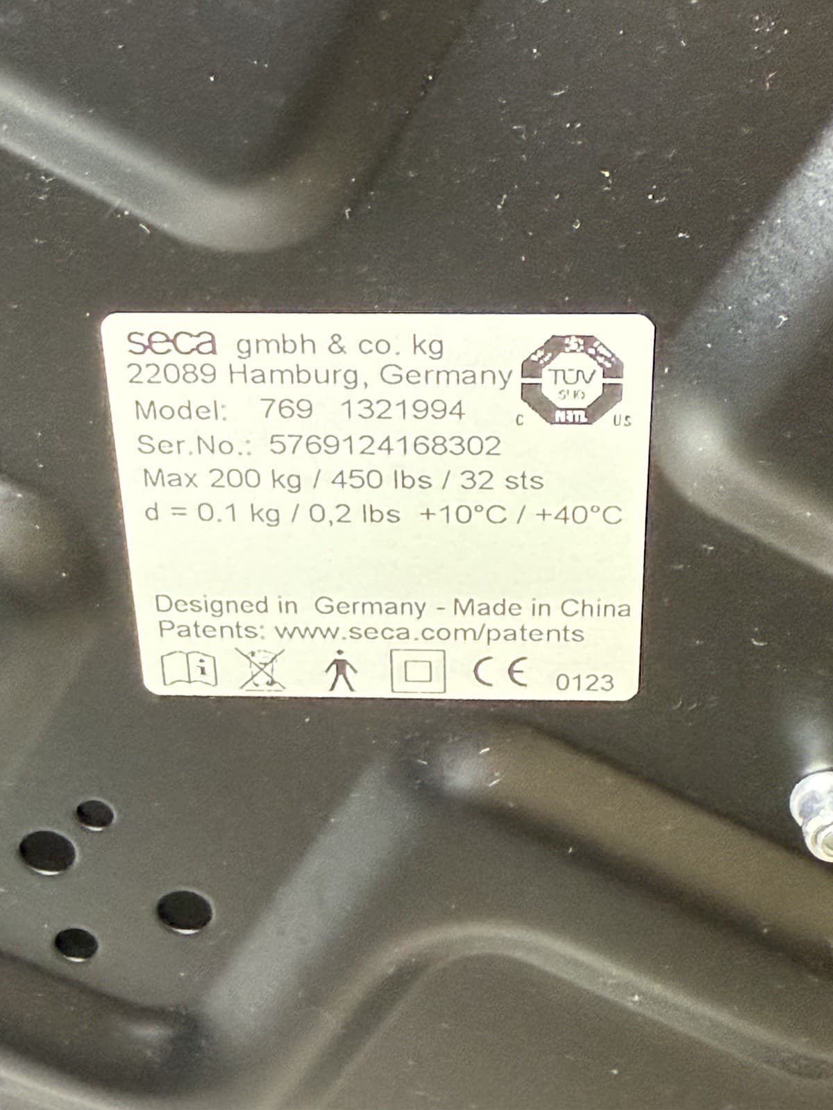 Seca 769 Digital Column Scale Germany 4