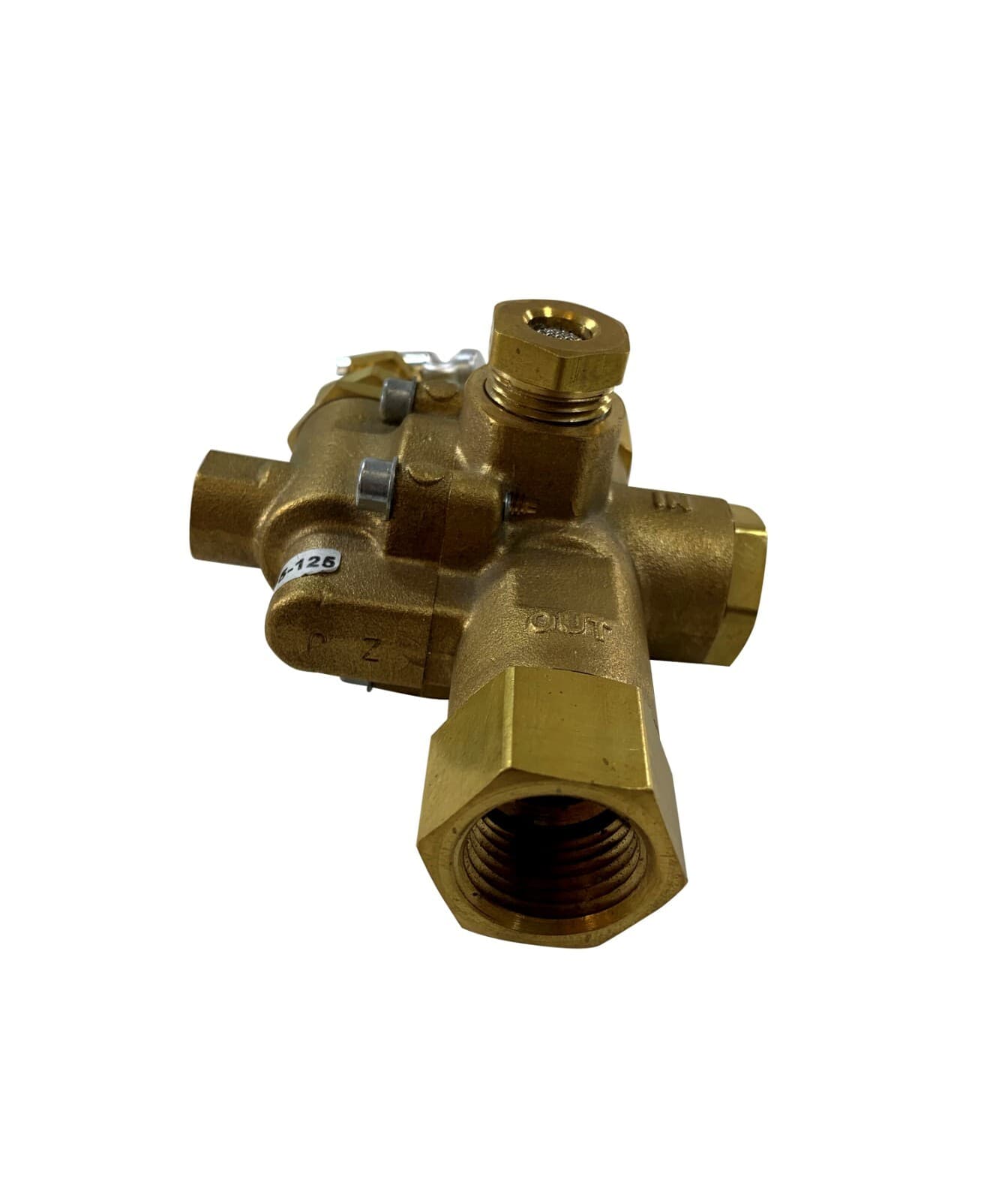 Gas air compressor discharge unloader pilot check valve combo 140-175  NG1 2