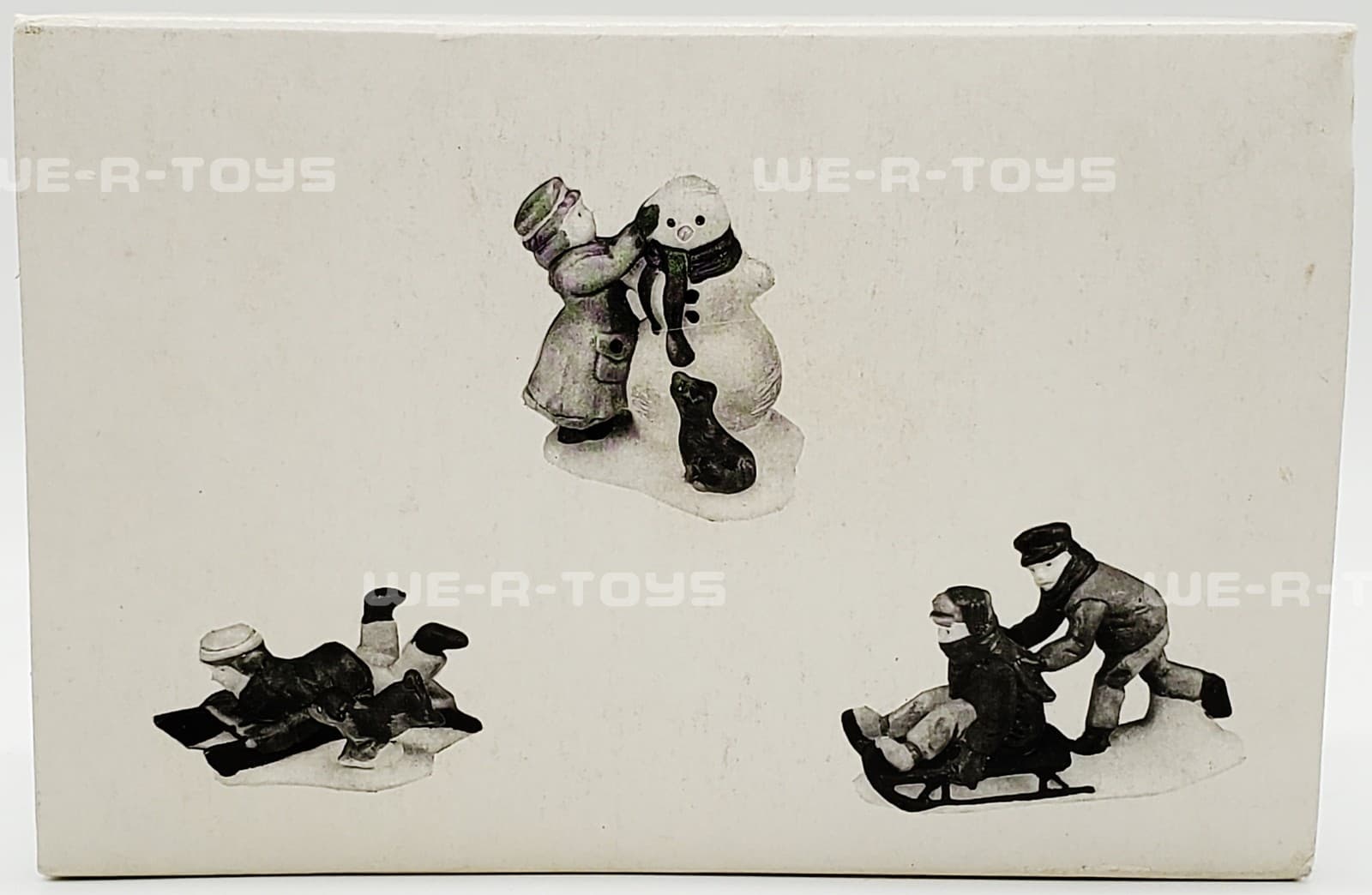 Department 56 New England Village Series Snow Children No. 59382 NEW 2