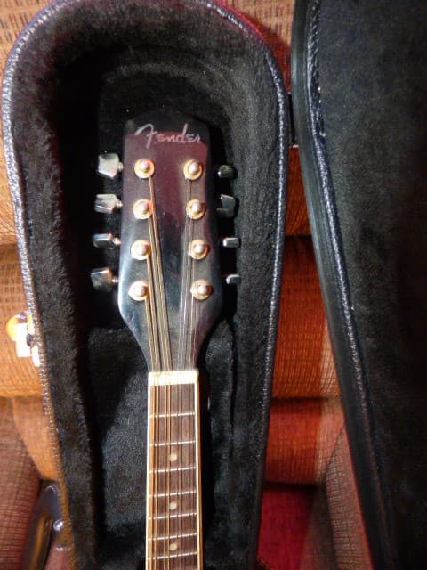 1998 FENDER FM-53S MANDOLIN  SUNBURST VERY NICE USED CONDITION W/NEW HARD CASE 2