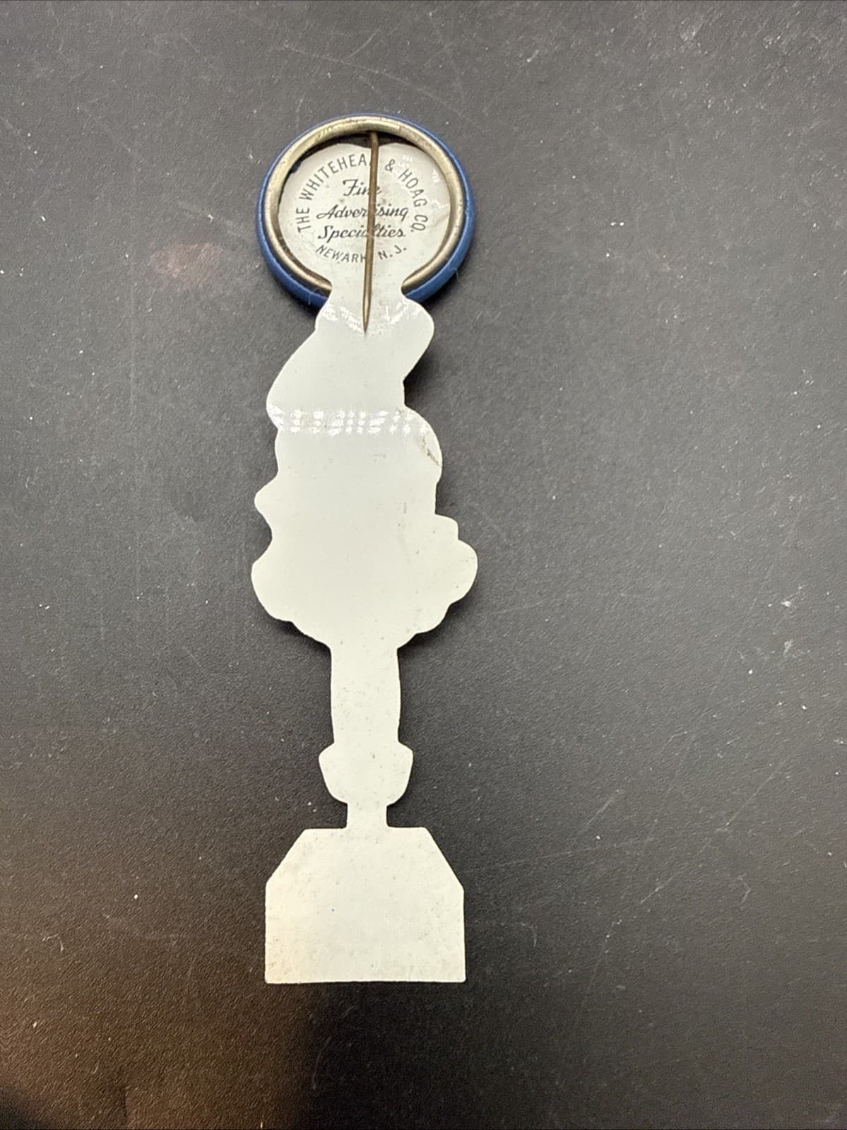 Vintage 1930’s Miller High Life Beer Pinback Button, Celluloid Hanger, Near Mint 4