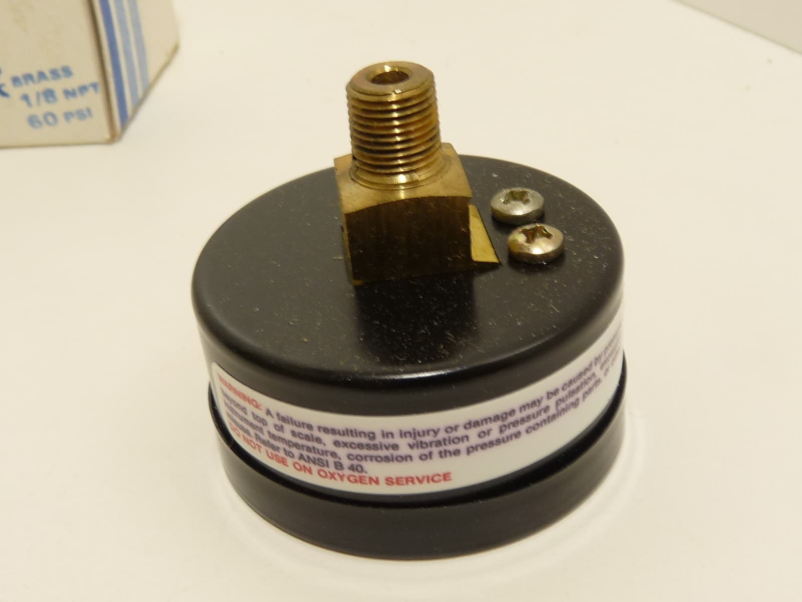 Ashcroft 1000 Series 60 PSI Pressure Gauge 2 in Dial 1/8 MPT Back USA 4