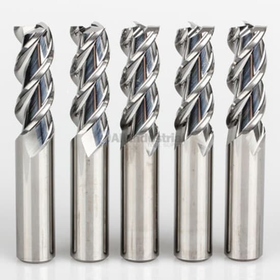 3/8" YG1 Alu-Power 3 Flute Regular Length Carbide End Mill for Aluminum 3