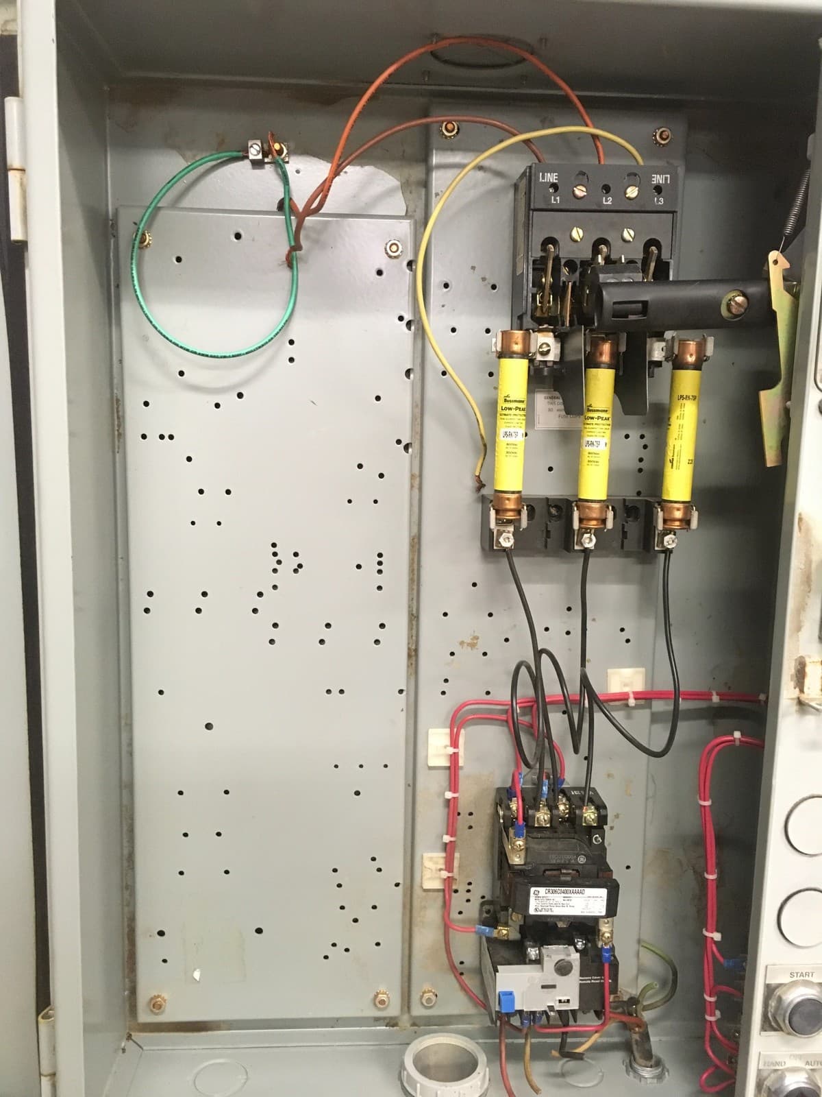 GE Control Type 3R Enclosure Rainproof Pumping Plant Panel w/ Instruction Sheet 3