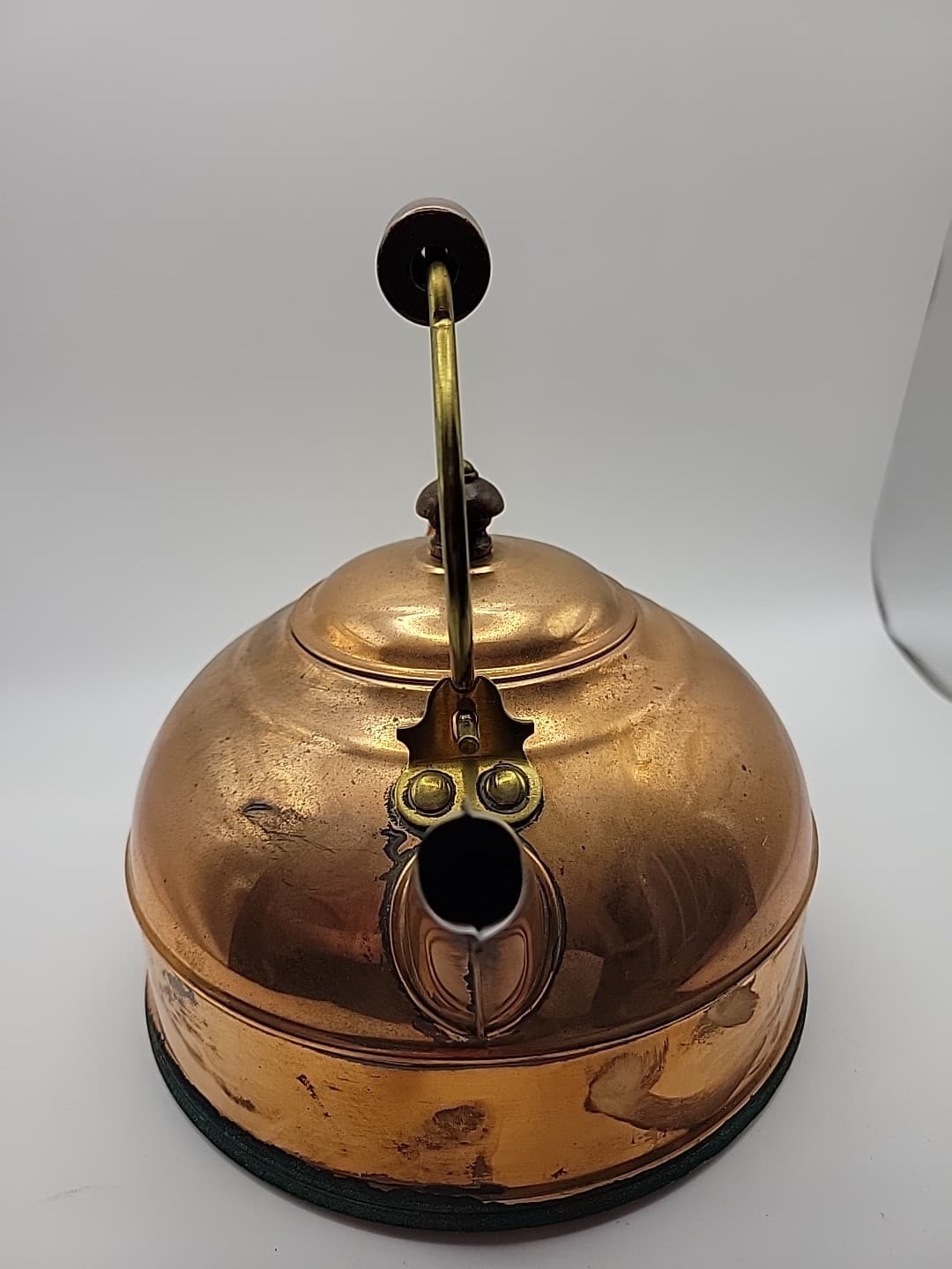 Revere Ware 2qt Colonial Tea Kettle Solid Copper NIB Vintage Perfect Condition 5