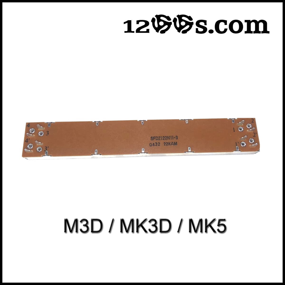 PAIR (2) TECHNICS 1200 1210 M3D MK3D MK5 PITCH CONTROL SFDZ122N11-3 RESISTOR 2