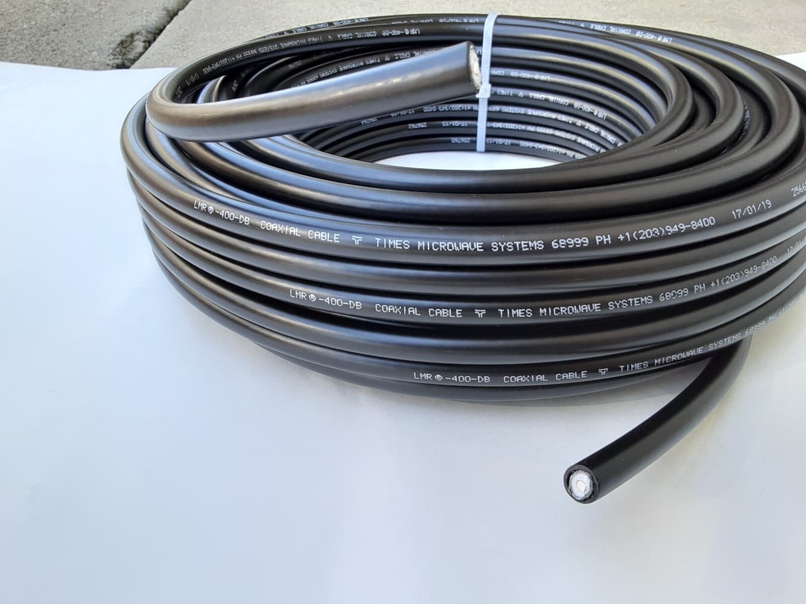 Times Microwave LMR-400DB Direct Bury Without Connectors Ham/CB Coax Lot