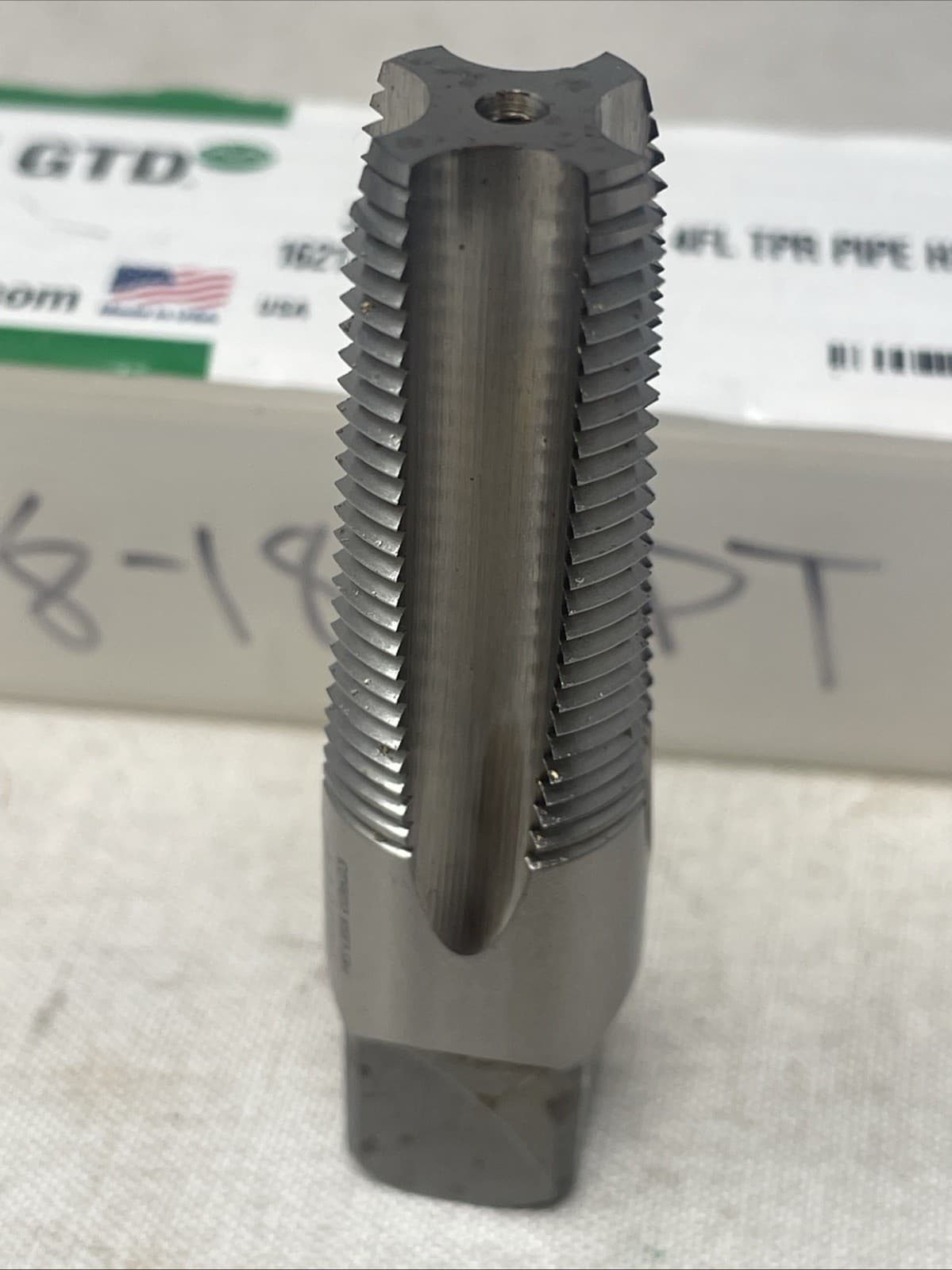 Widia 3/8-18 NPT ANSI HSS Taper Pipe Tap #16217 2