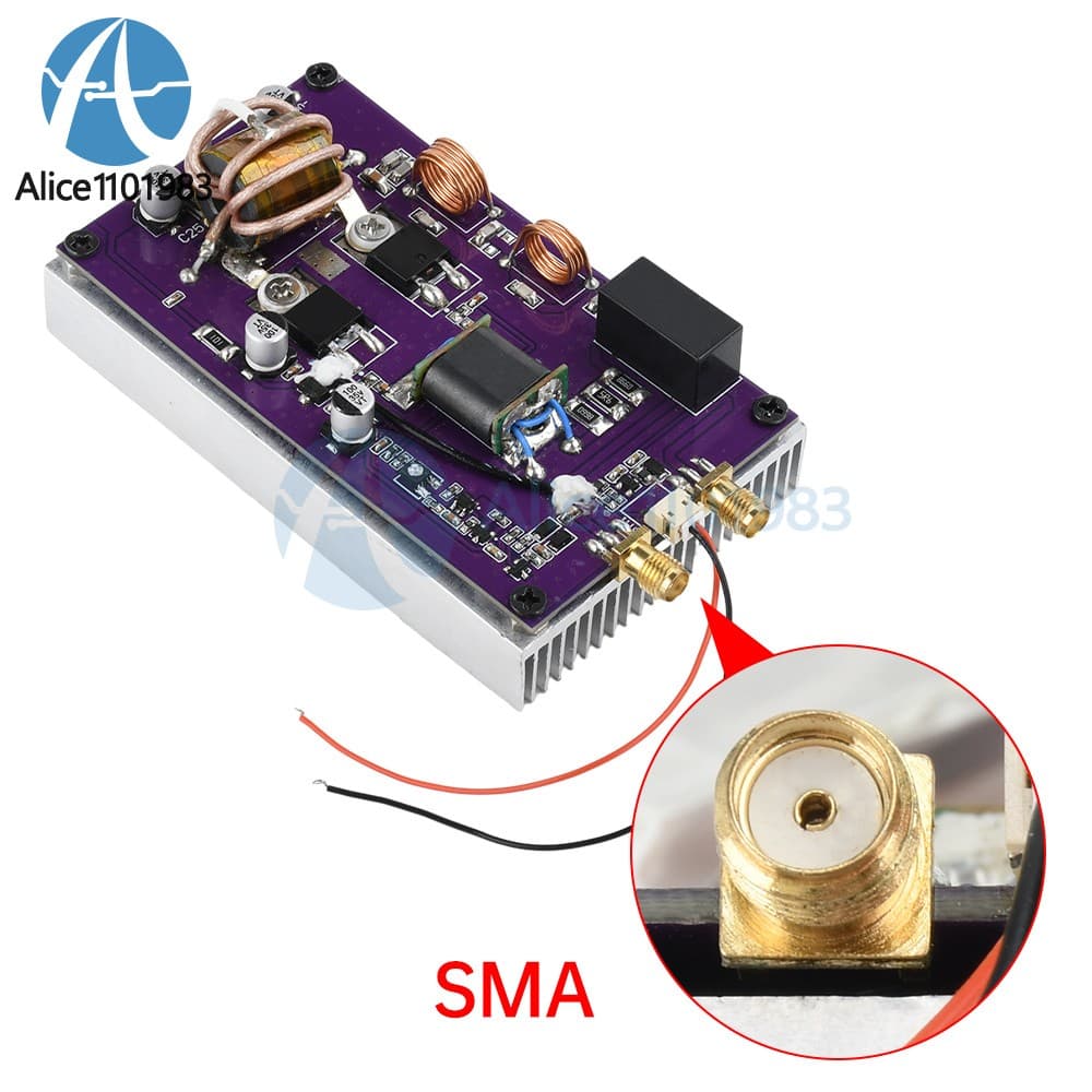 20W Portable Short Wave Amplifier Module Transceiver Automatic Converter 30MHz 2