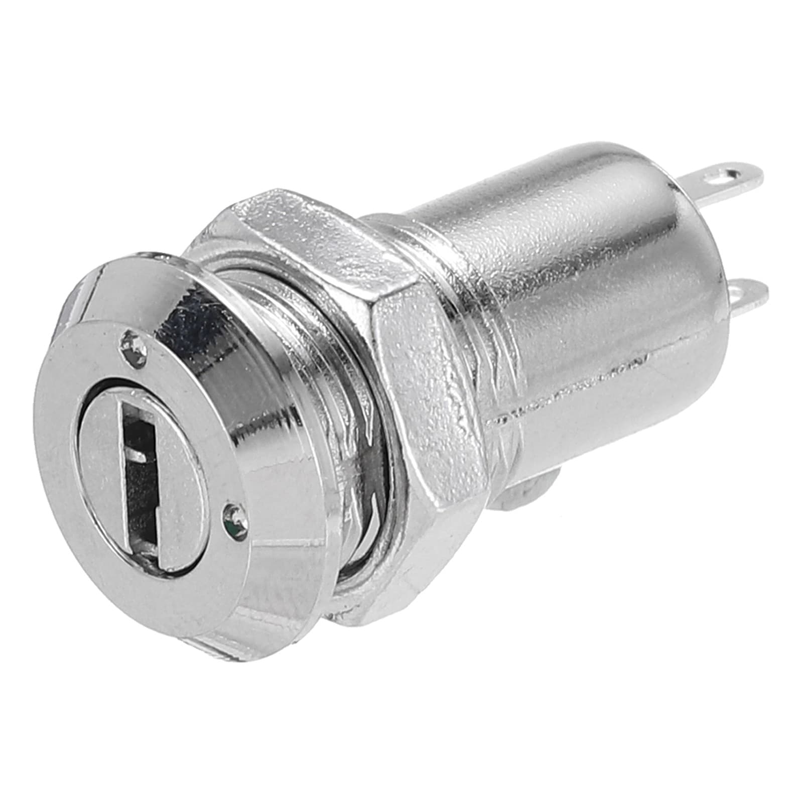 3 Pcs Electric 2 Positions on OFF Metal Key Lock Switch with Key 3