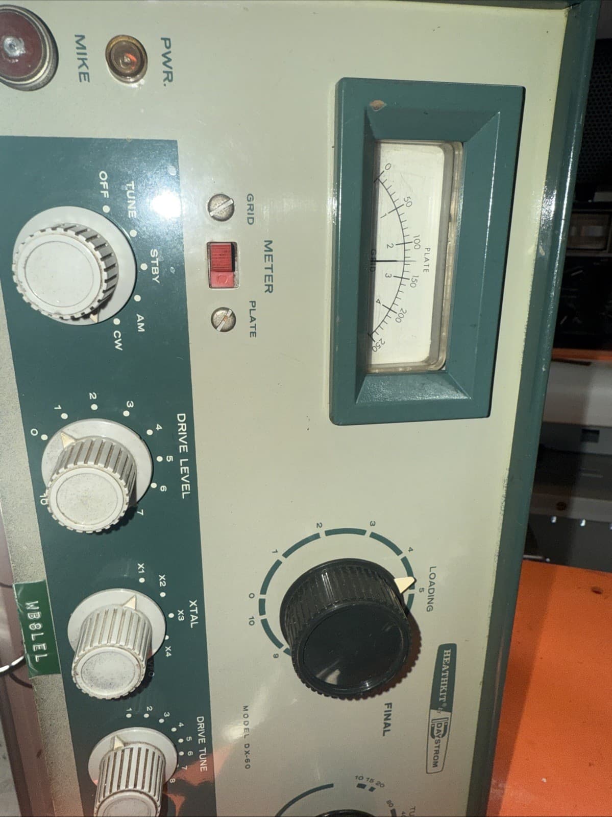 Heathkit Model DX-60 Ham Transmitter Used Got 40 Watts Out On 40 Meter As Shown 2