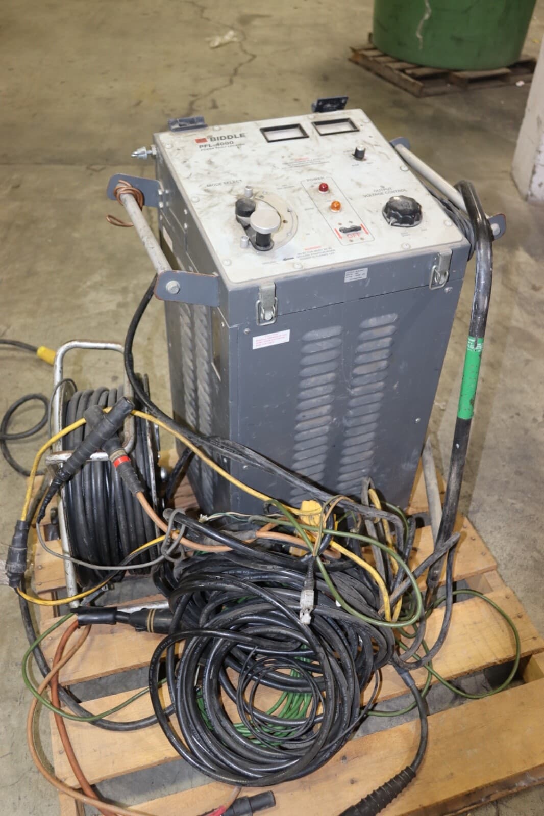 Biddle/AVO PFL-4000 Power Fault Locator System 657400-00RM1  W/CABLES