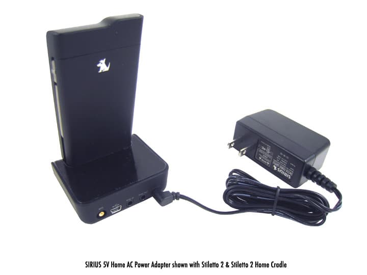 Open Box Universal 5 Volt Home AC Power Adapter for SIRIUS & XM (w/SIRIUS Logo) 2