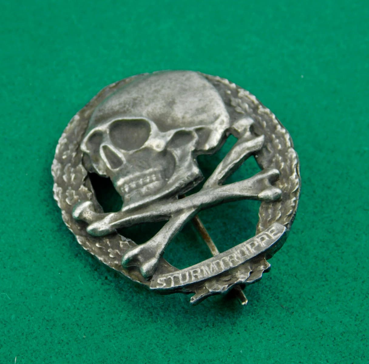 2735 WW1 GERMAN PRUSSIA STURM BAON STURMTRUPPE ORDEN BADGE 2