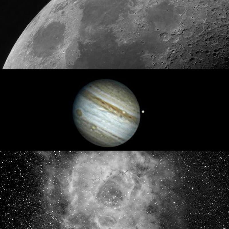 Astronomical telescope 152/760 Achromatic EXOS-2 GOTO Automatic star searching 5