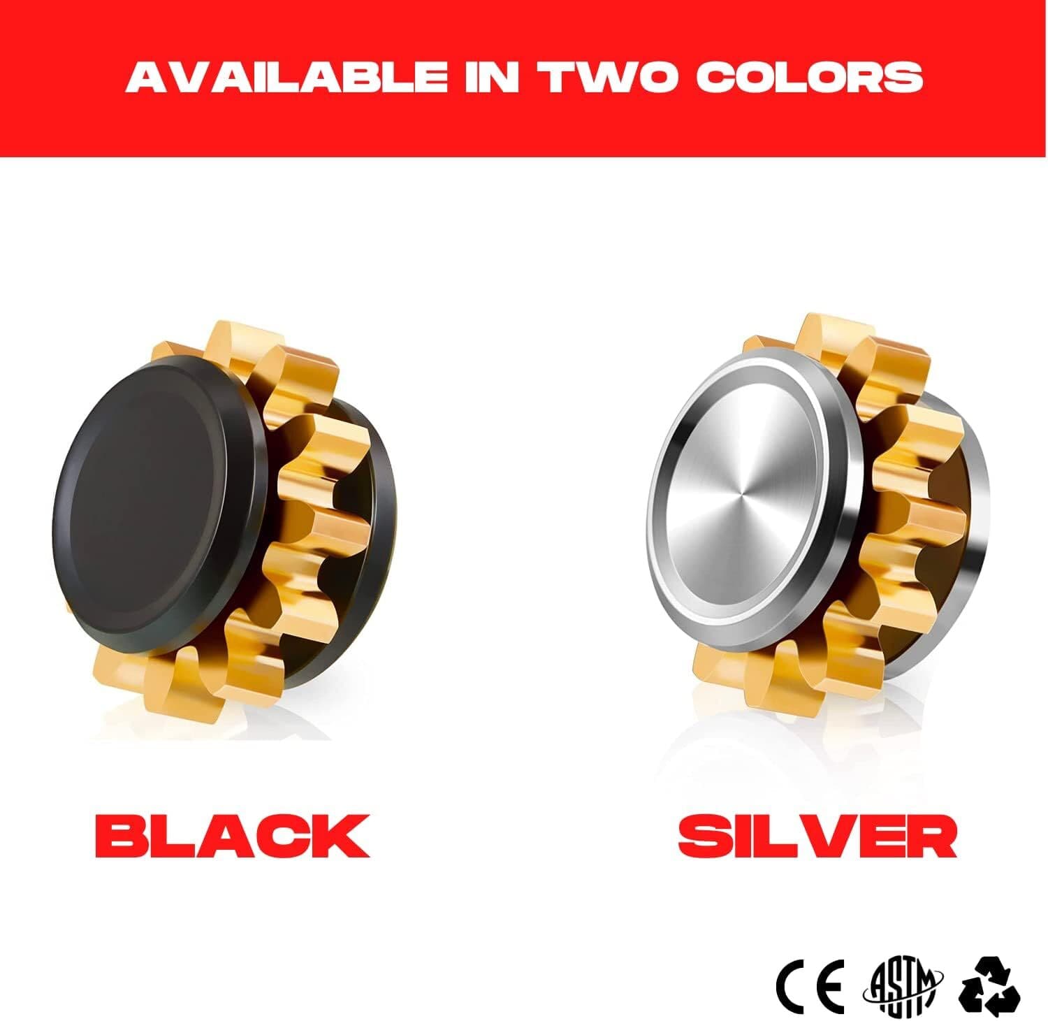 Copper Gear Fidget Spinner Toy for Anxiety, Stress, ADHD  Autism, 1 Count 3