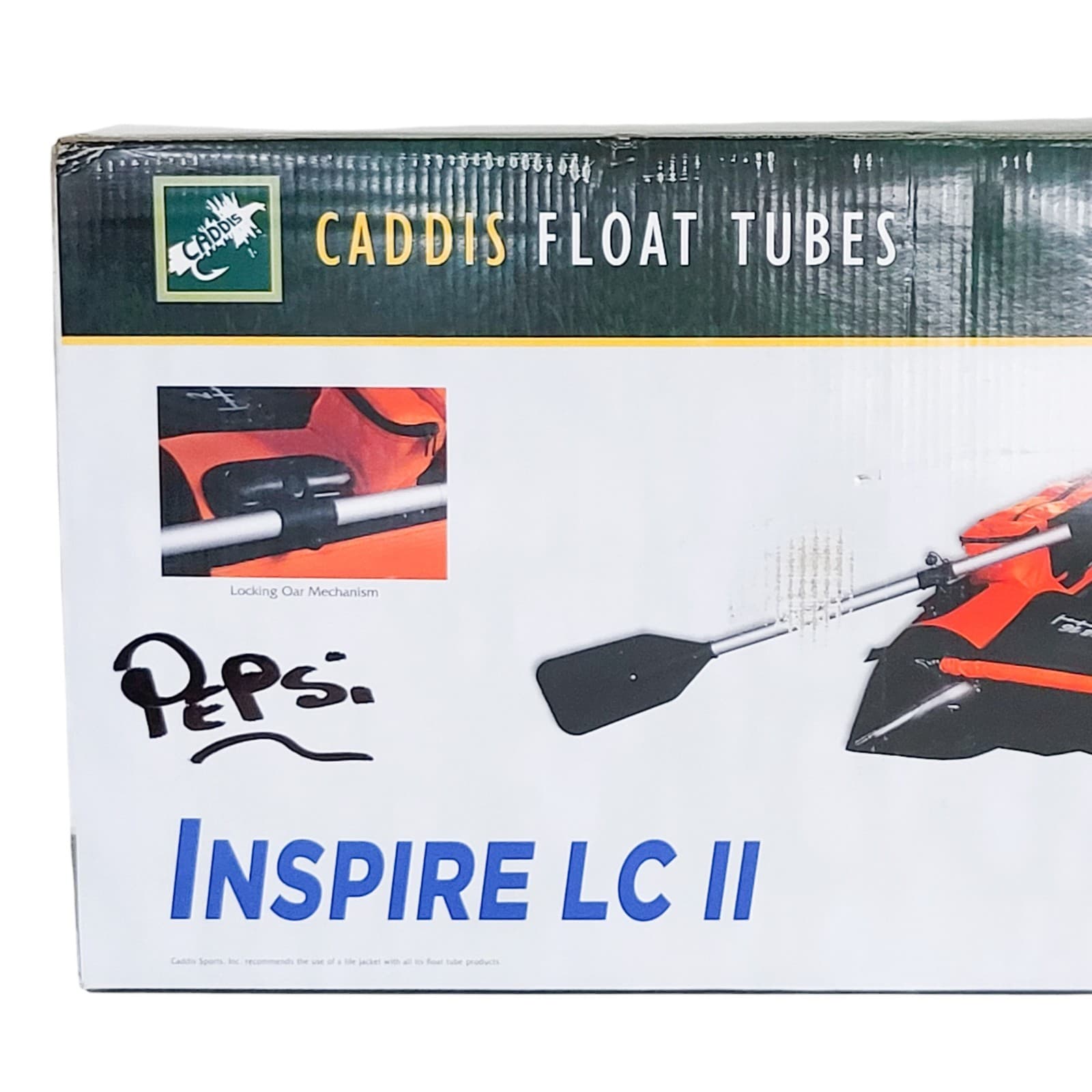 Caddis Inspire-LC-II Fishing Float Tube Inspire/2 With Oars New In Box 4