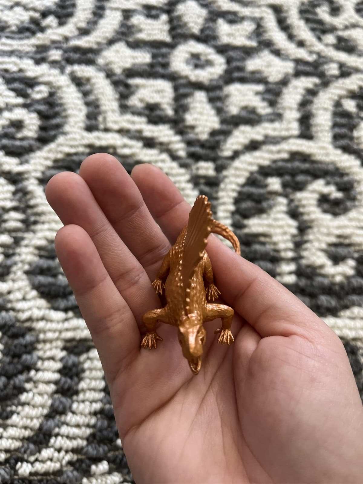 Jurassic World Captivz Dominion Wave 3 Dimetrodon bronze metallic Dinosaur! ✅ 2