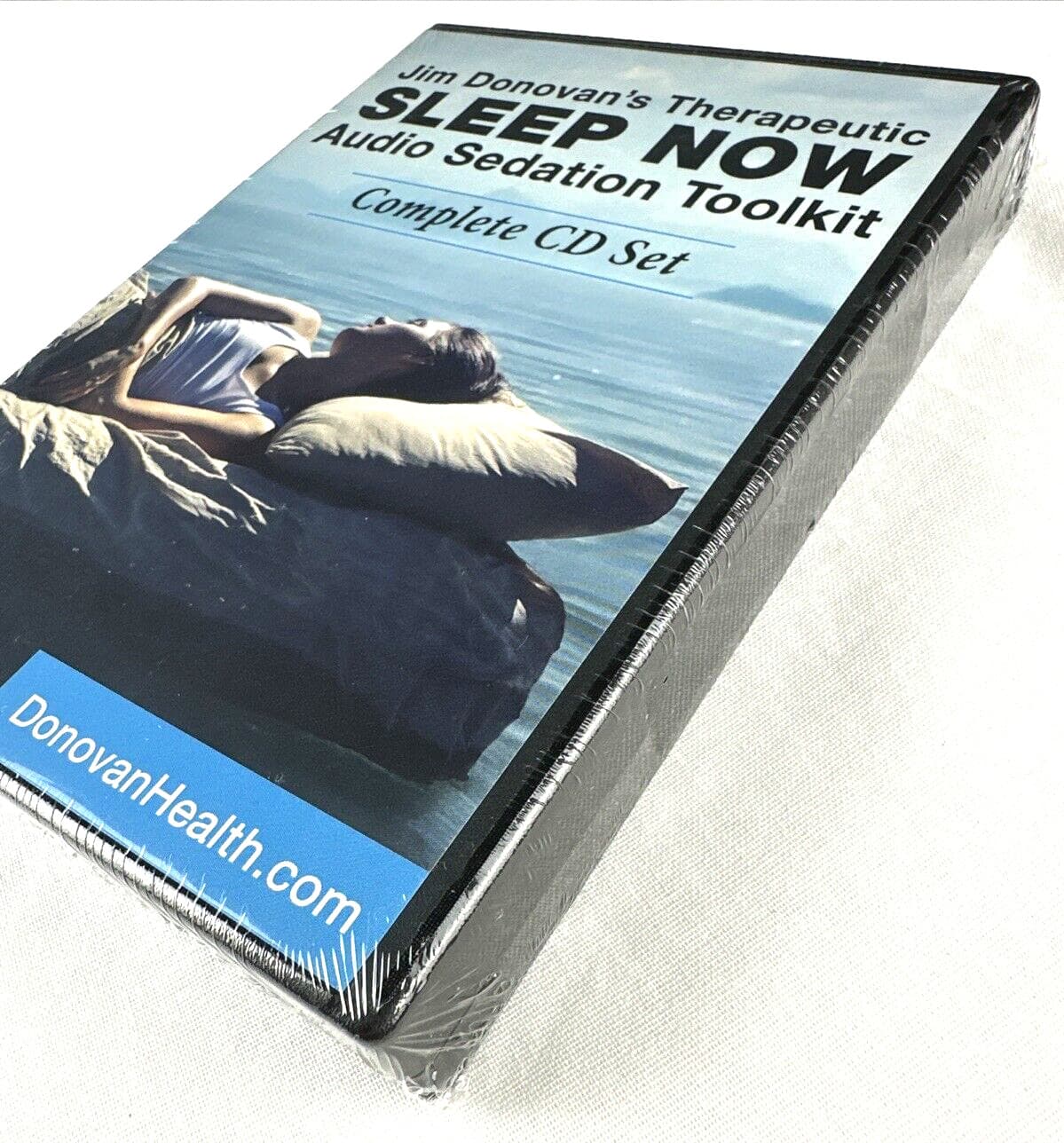 SLEEP NOW-Jim Donovan's Therapeutic Audio Sedation Toolkit CD Set NOS, Free Ship