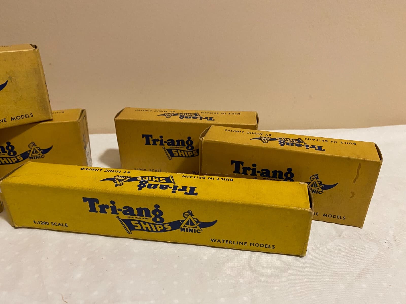 Tri-ang Ships Minic Waterline Models Dock and Harbor Piers Z-37 5