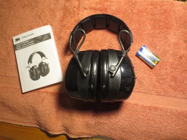 3M PELTOR ProTac III 3, Headset Headband Earmuffs Ear Muffs, MT13H221A SML 3