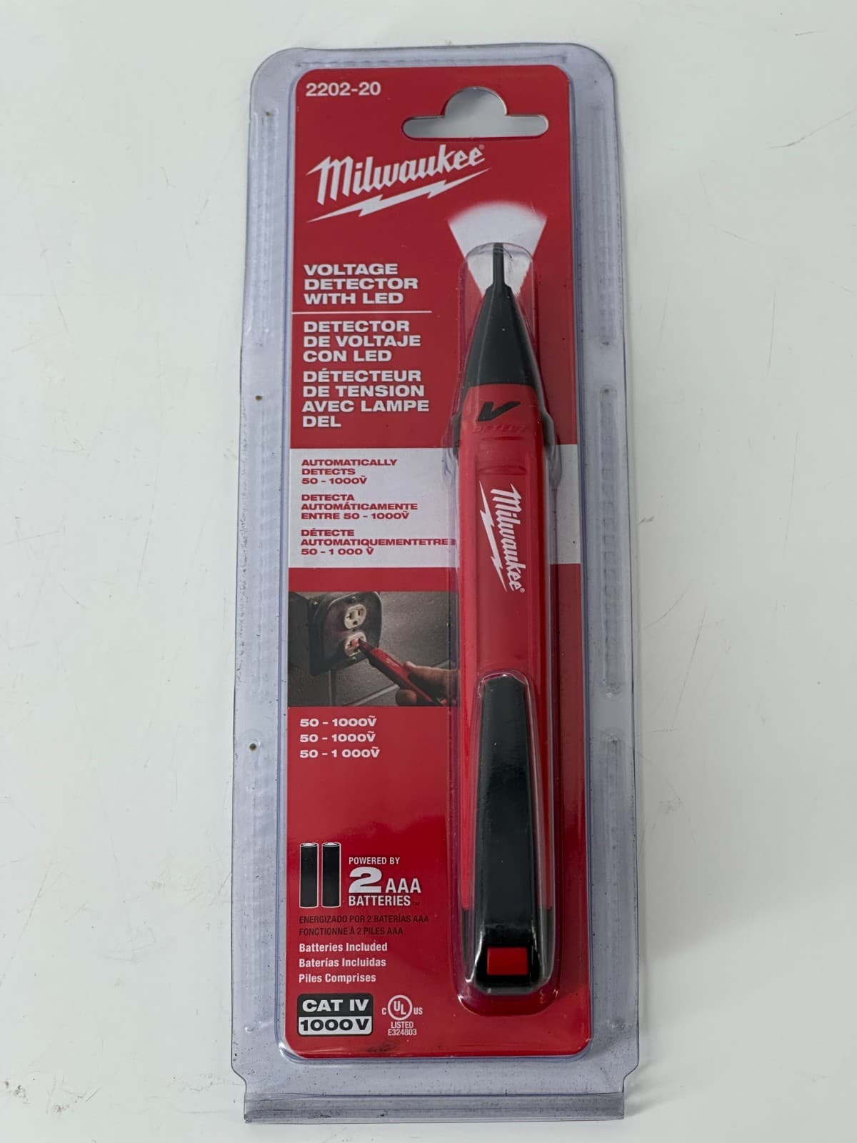 Milwaukee 2202-20 Voltage Detector with LED